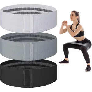 3-Pack: Resistance Bands for Legs and Butt Exercise