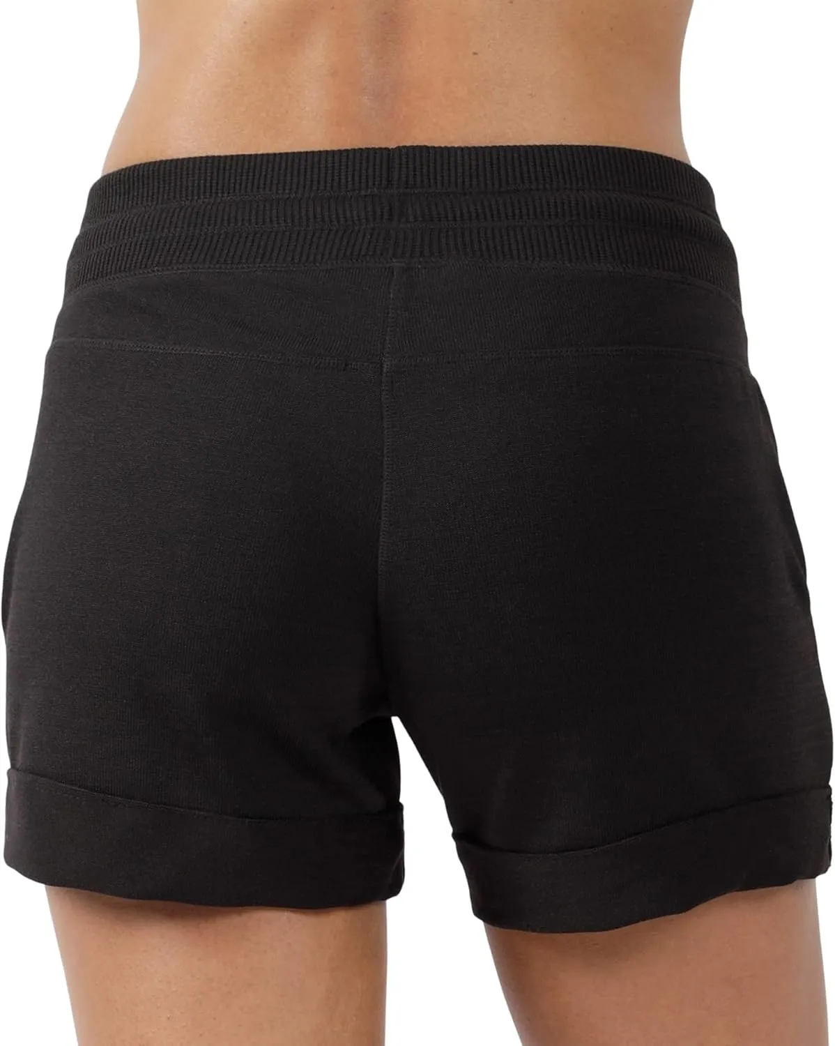 90 Degree By Reflex Womens Soft Sweat Shorts High Waisted Drawstring Lounge Shorts with Pockets