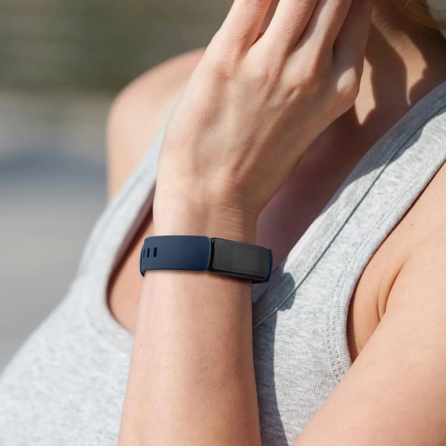 AK Band Compatible with Fitbit Inspire 2 Bands for Women Men, Adjustable Replacement Sport Wristbands Straps for Fitbit Inspire 2 / Ace 3