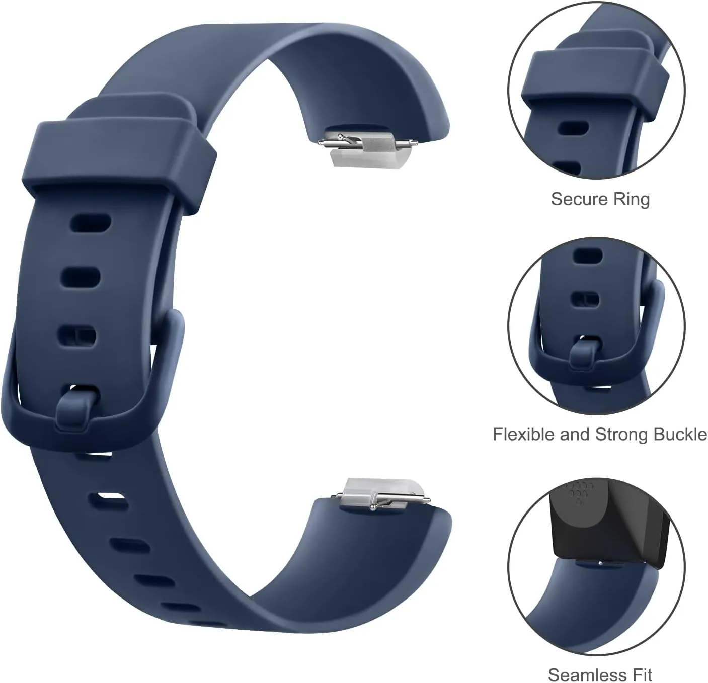 AK Band Compatible with Fitbit Inspire 2 Bands for Women Men, Adjustable Replacement Sport Wristbands Straps for Fitbit Inspire 2 / Ace 3