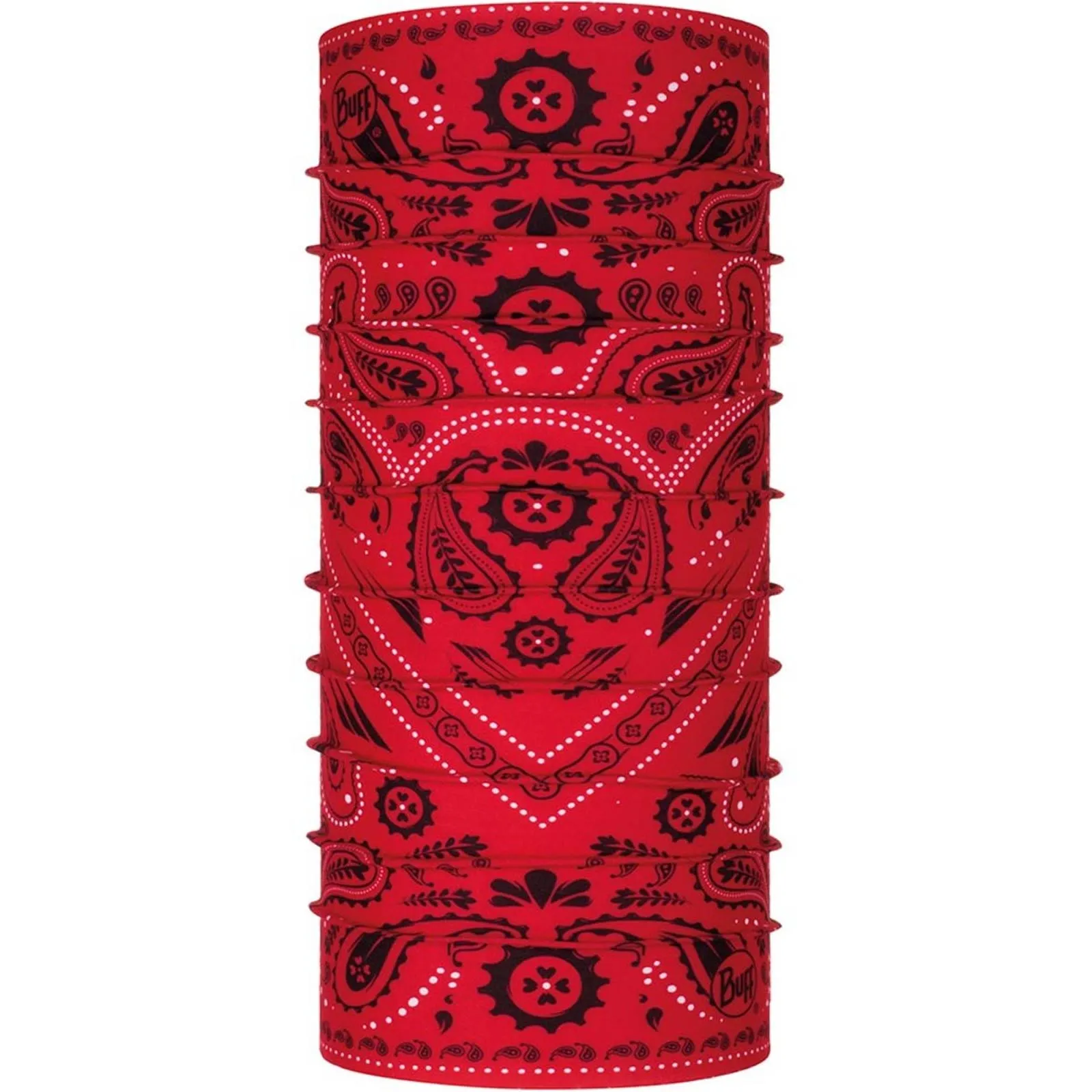 Buff Unisex Cashmere Original Tubular Neck Gaiter - Red