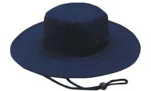 Canvas Hat Embroidered