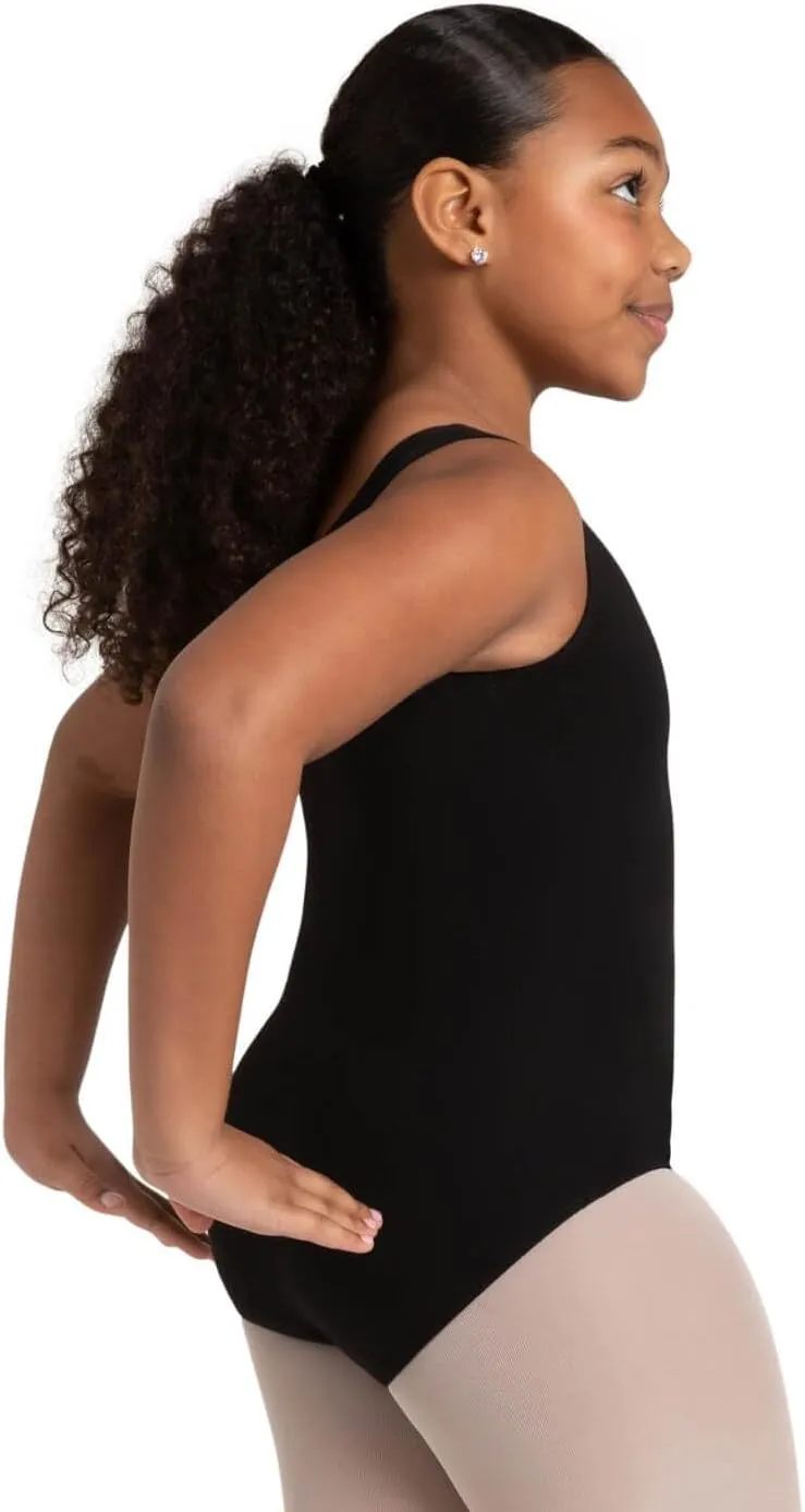 Capezio girls High-neck Tank Leotard - Girls
