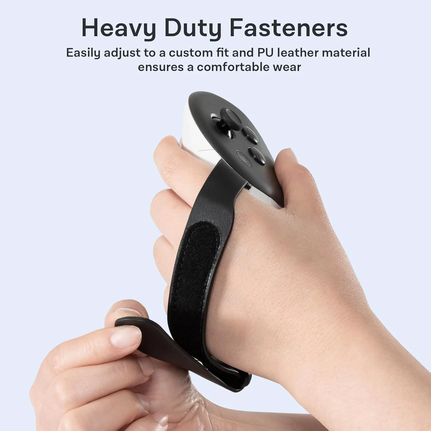 CoBak Controller Grips for Meta Quest 3s and Quest 3, Adjustable Knuckle Straps Accessories for Touch Plus Controllers