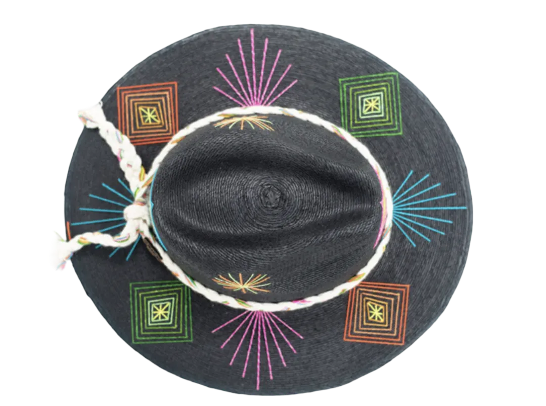 Exclusive Luanna Flora Black Hat by Corazon Playero
