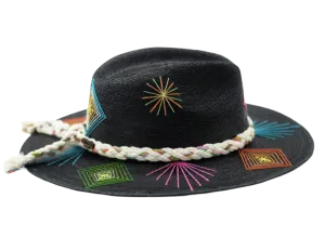 Exclusive Luanna Flora Black Hat by Corazon Playero