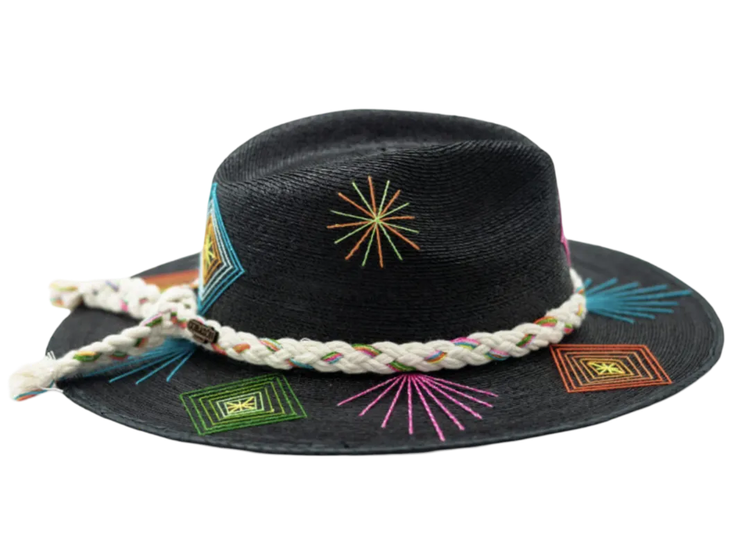 Exclusive Luanna Flora Black Hat by Corazon Playero
