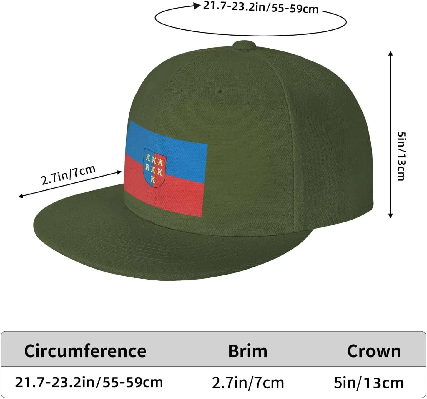 Flag of Transylvania Saxons Trucker Hat for Men Snapback Hats Baseball Cap Flat Brim Hats