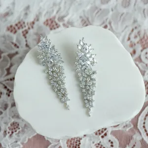 Freeda cubic zirconia earrings