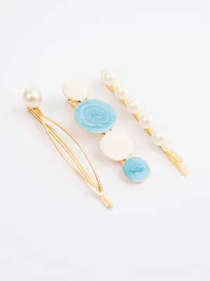 Geometric Hair Clips