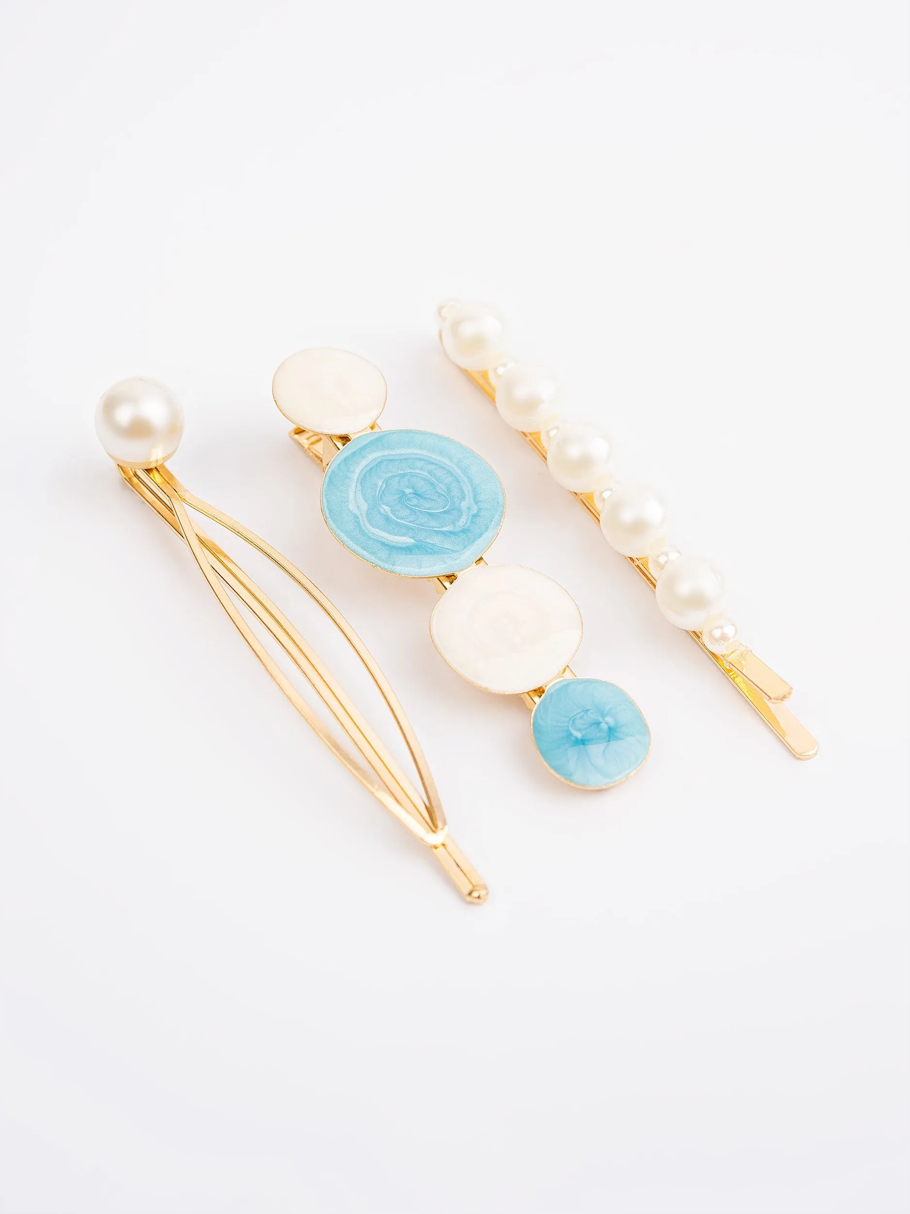 Geometric Hair Clips