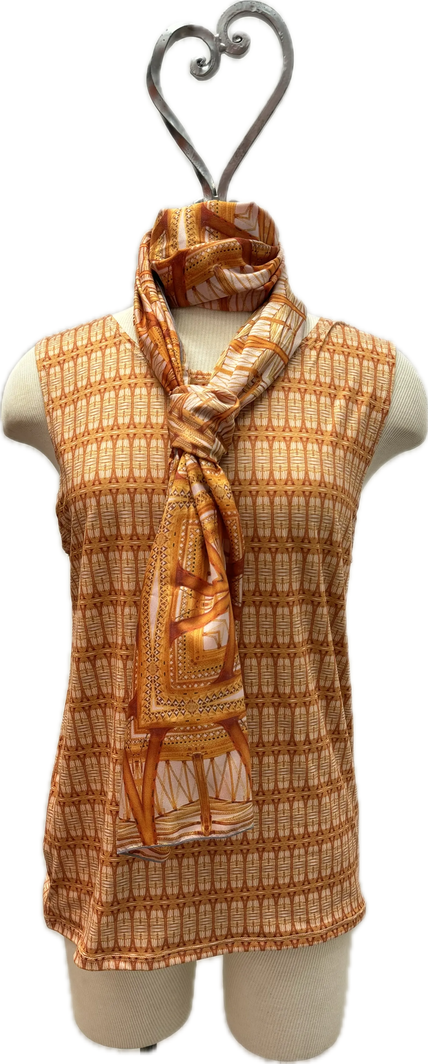 Girlie Girders Long Scarf