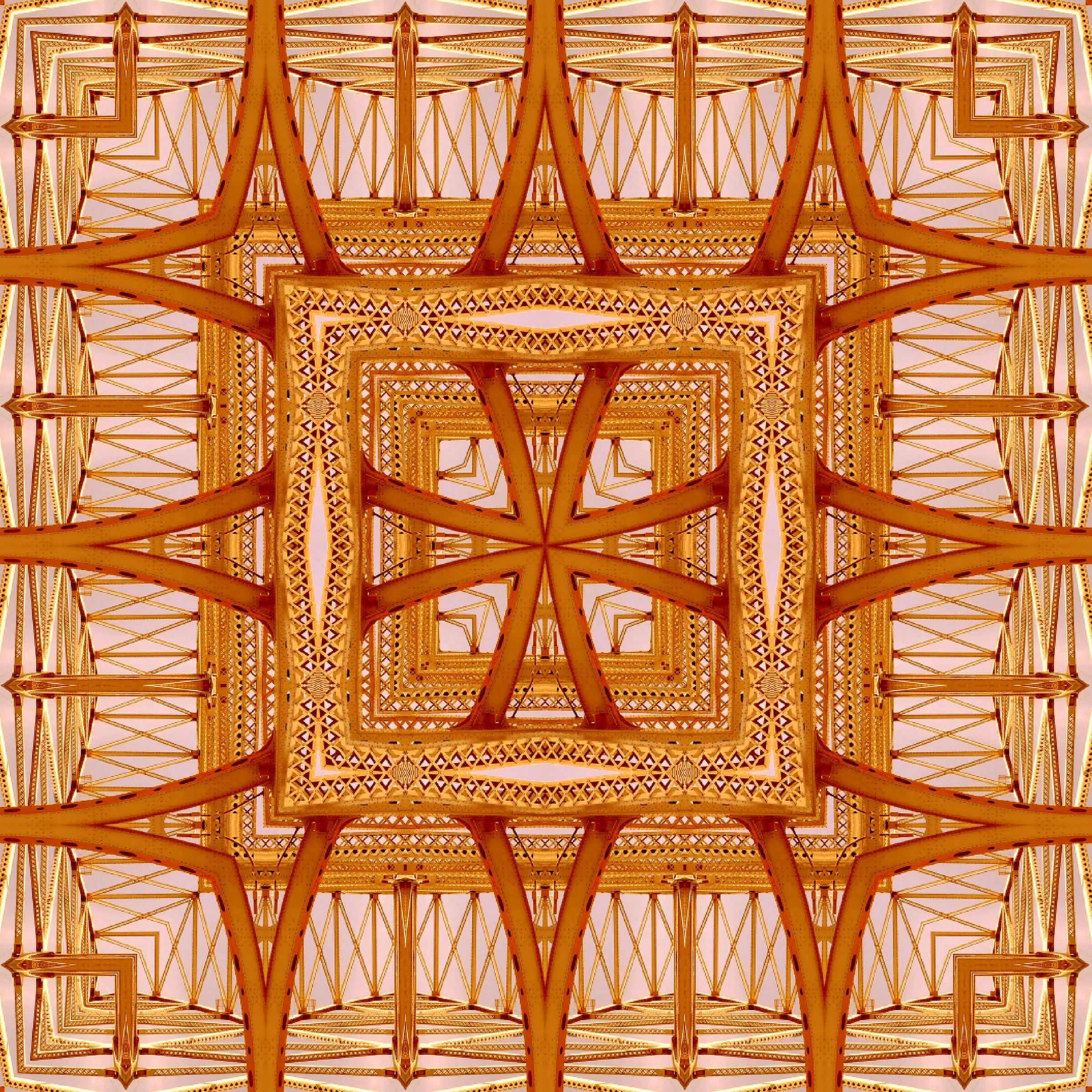 Girlie Girders Long Scarf