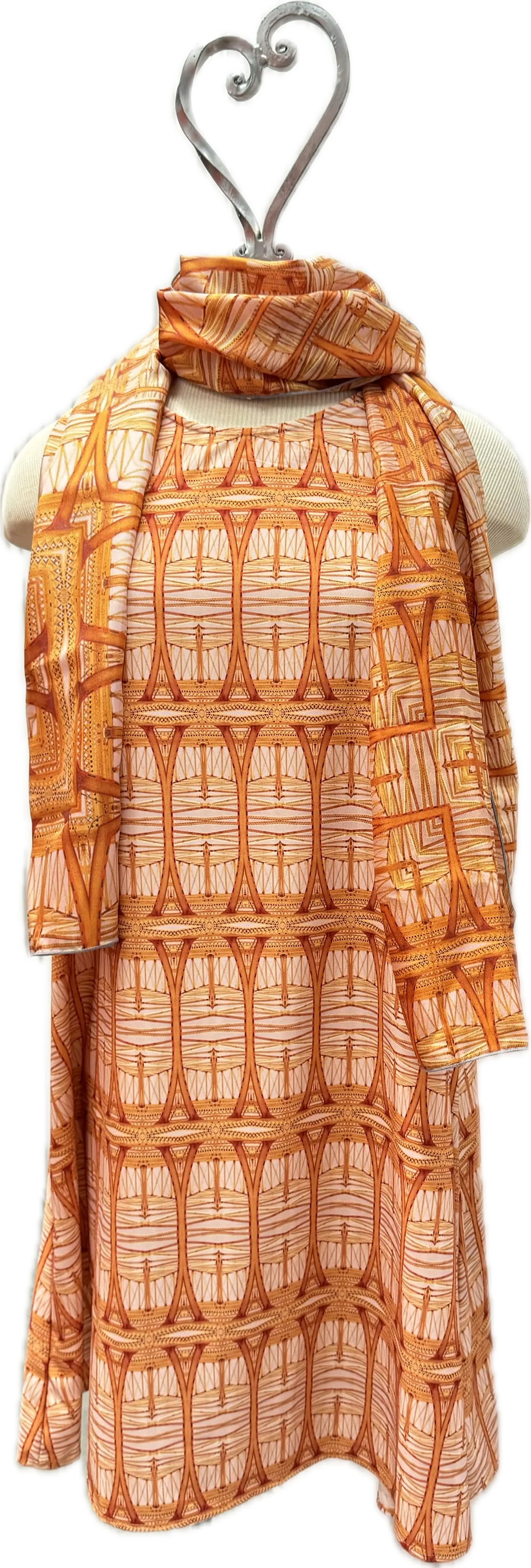 Girlie Girders Long Scarf