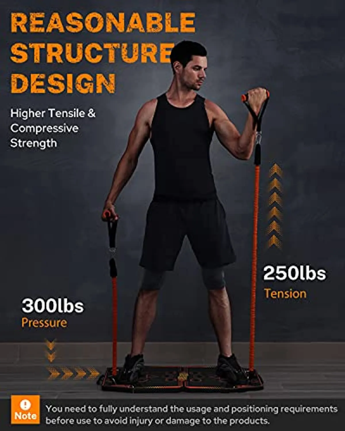 Gonex Portable Home Gym Workout Equipment with 14 Exercise Accessories Ab Roller Wheel,Elastic Resistance Bands,Push-up Stand,Post Landmine Sleeve and More for Full Body Workouts System