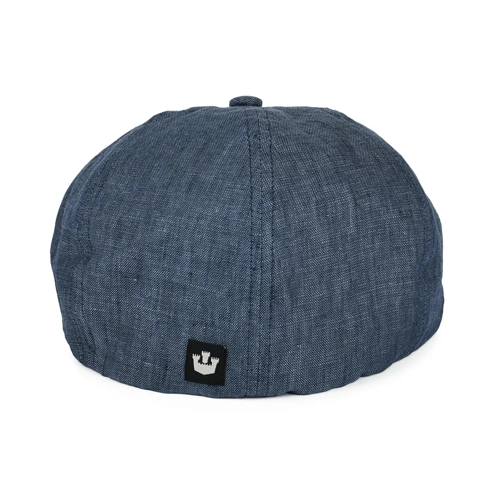 Goorin Bros. Will Kimmel Linen Flat Cap - Navy Blue