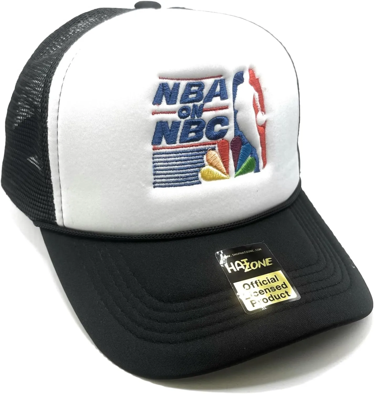Hat Zone Mens and Womans Mesh Trucker Snapback (Curved Brim)