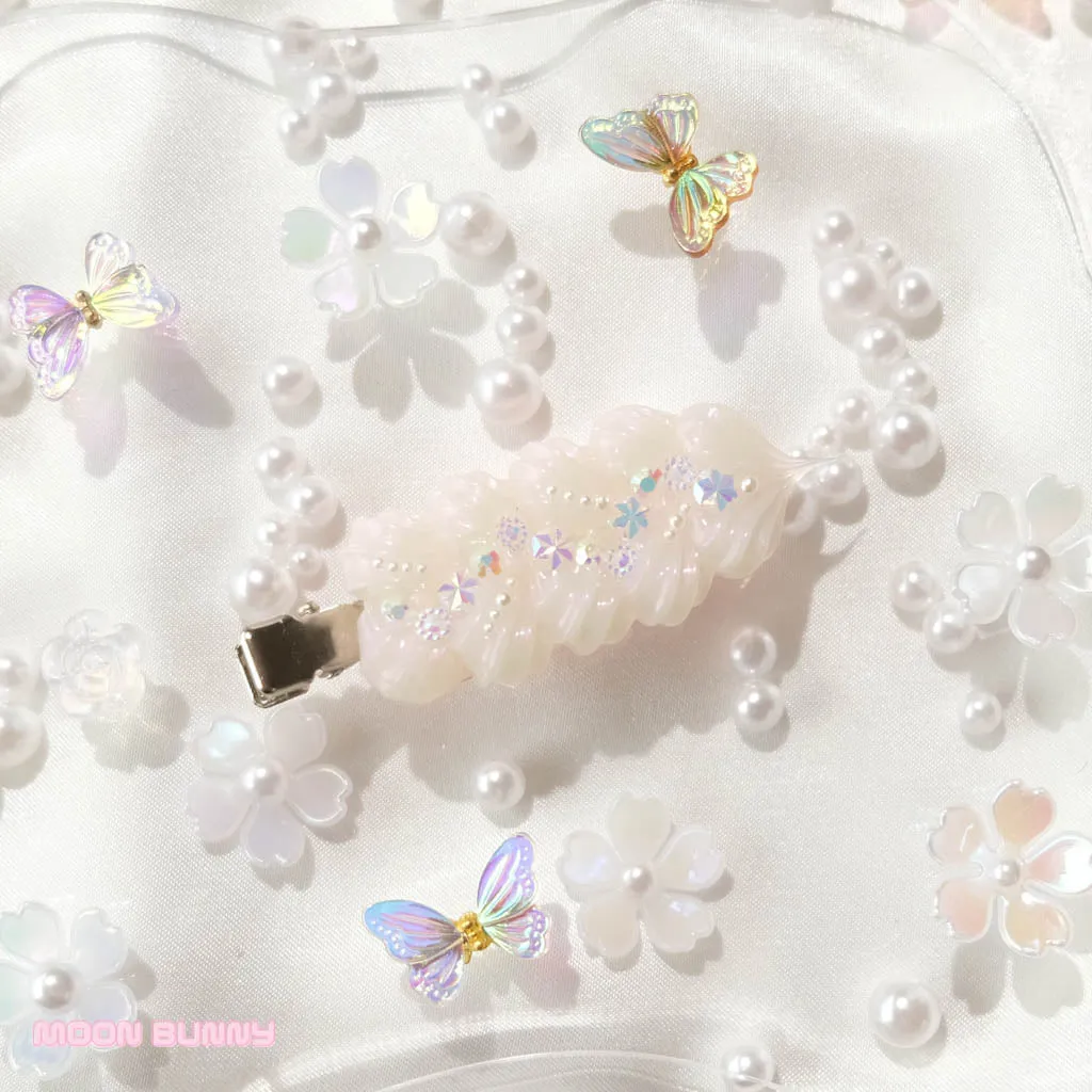 Iridescent Pearl Hair Clips Series No.2