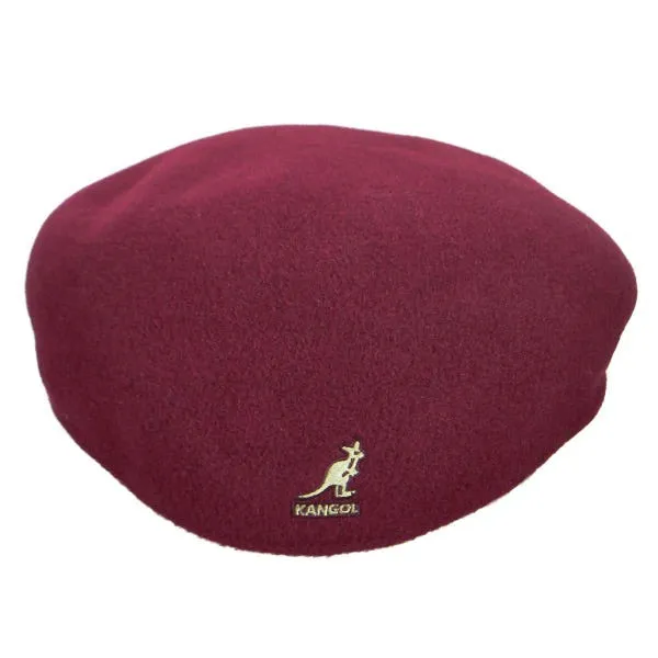 Kangol 0258BC 504 Wool Cap Dark Vino
