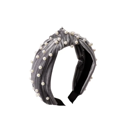 Knotted Pearl Headband