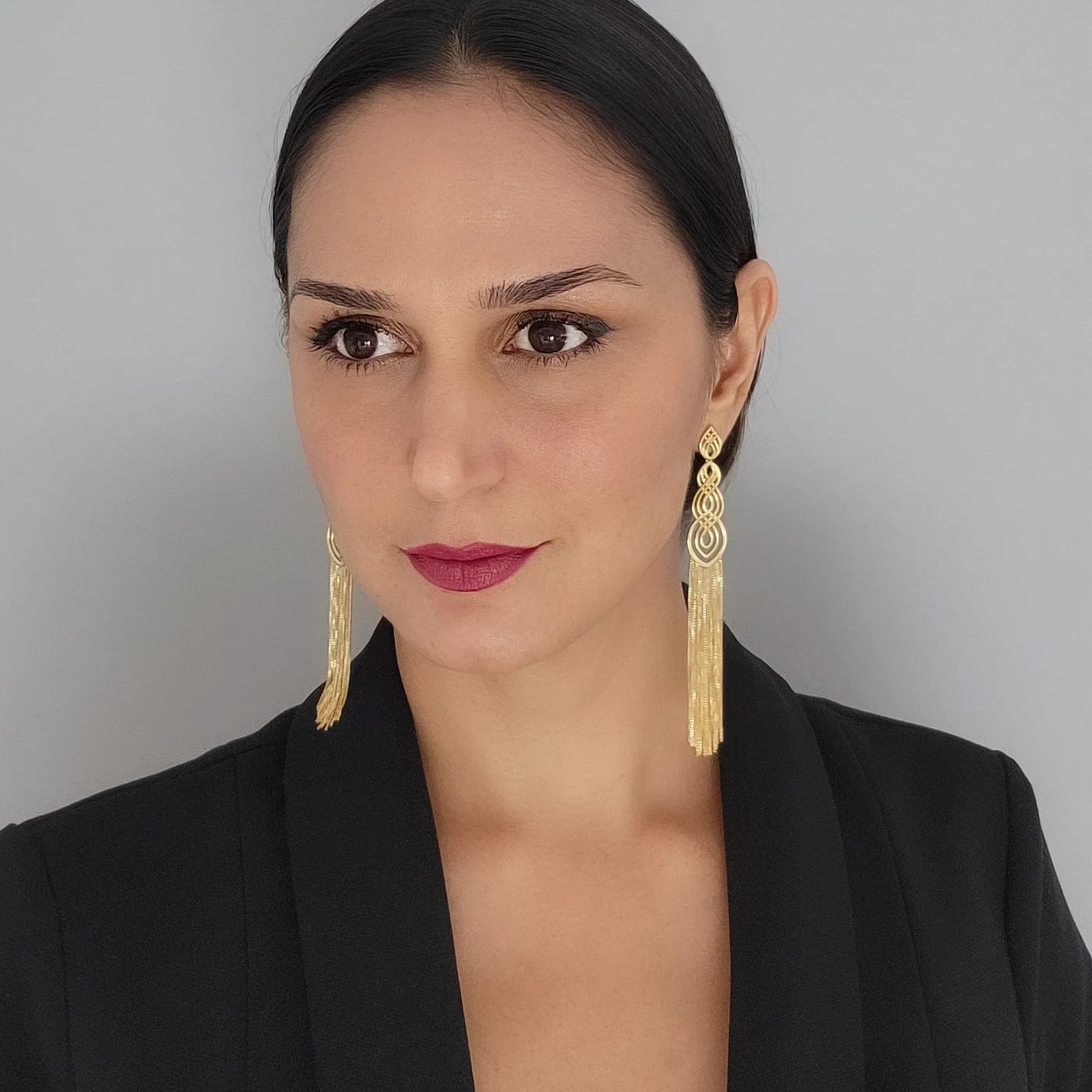 Louise Fringe Earrings