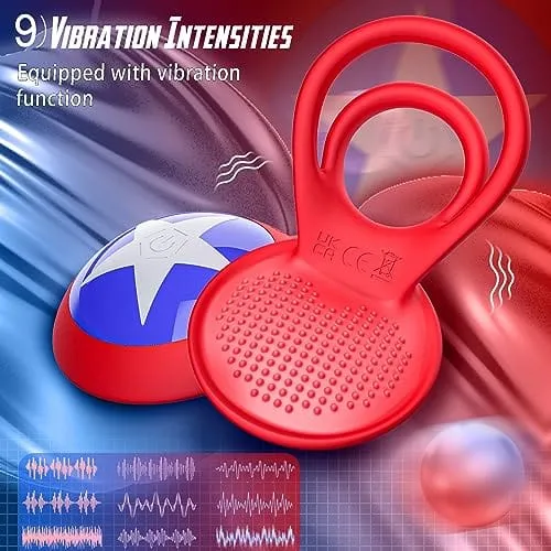 Lurevibe - 9 Vibrations Male Couple Sex Toy Clitoris Vibrator