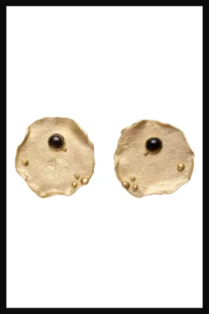 Marte Brass Earrings | Free Delivery - Quick Shipping