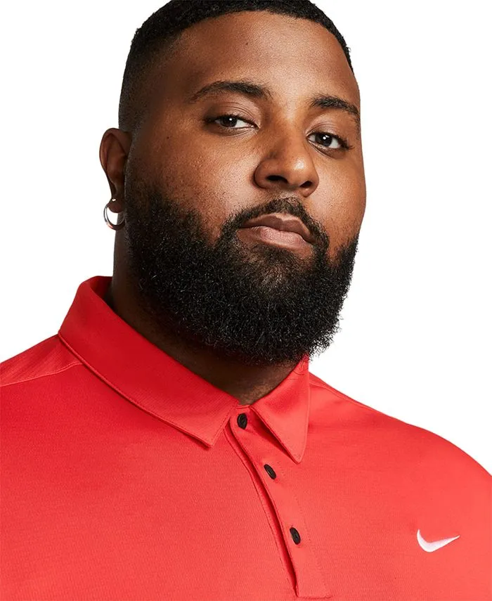 Men's Dri-FIT Nike Football Polo, U Red/White