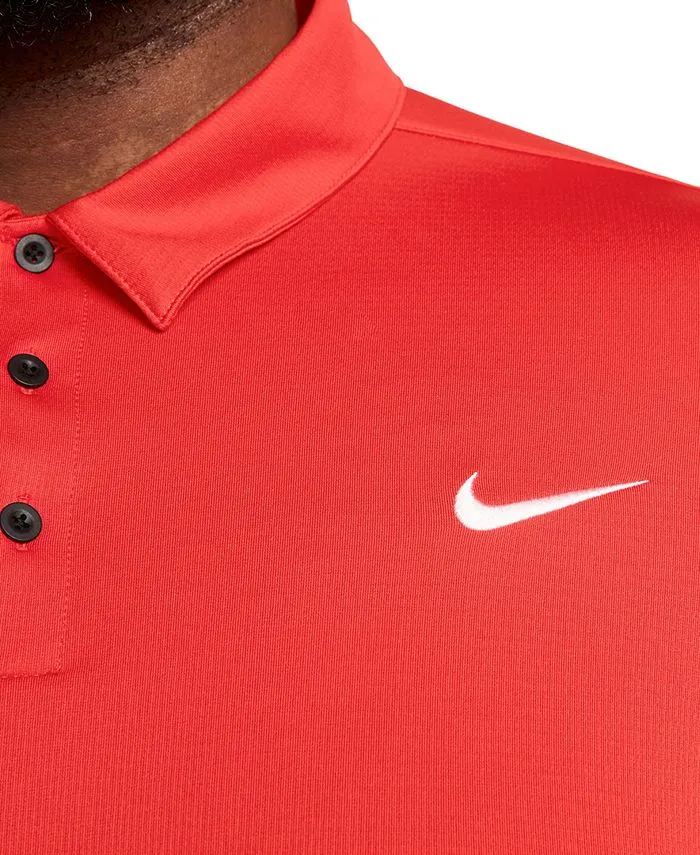 Men's Dri-FIT Nike Football Polo, U Red/White