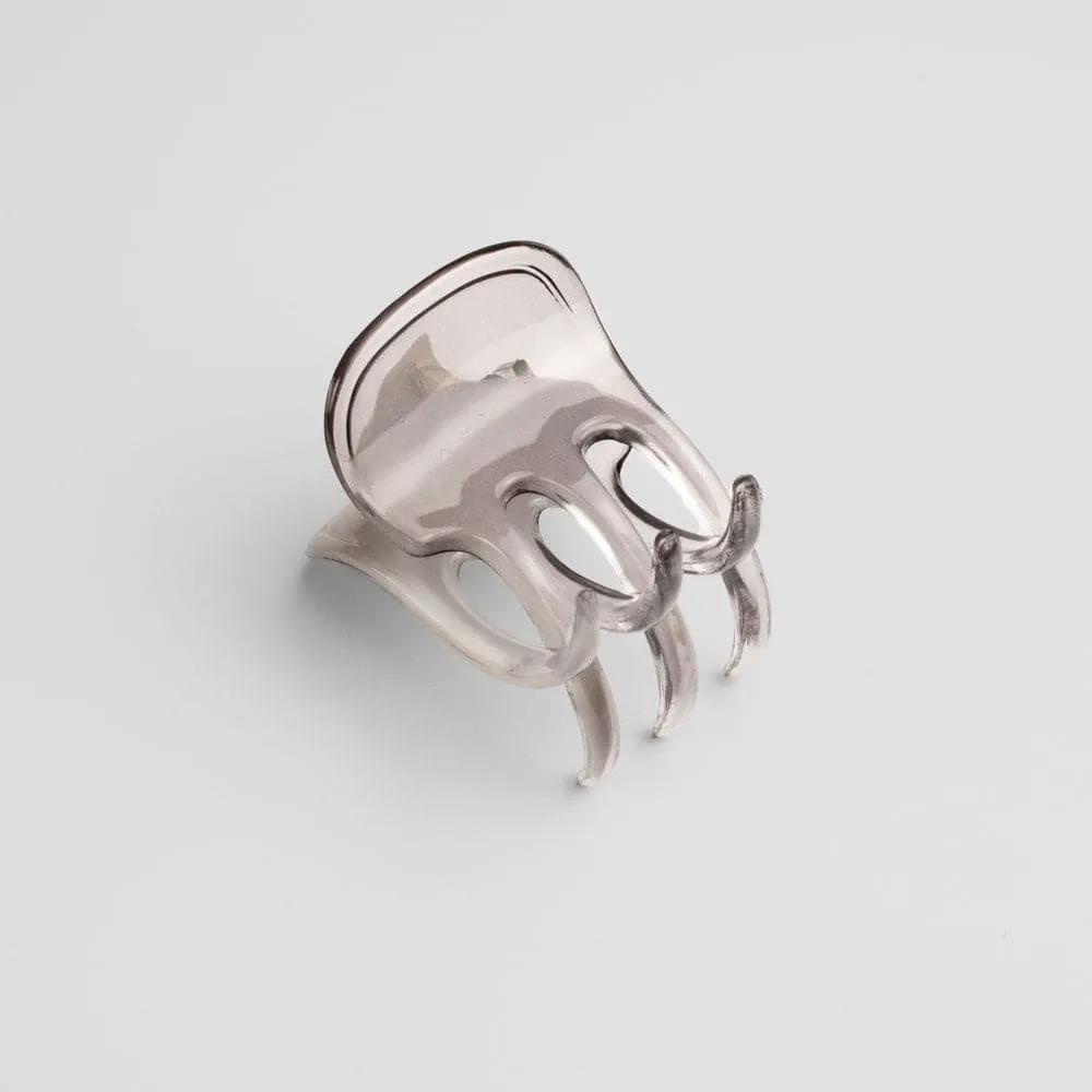 Mermaid Waves Round Trident Hair Claw Clip