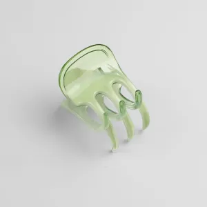 Mermaid Waves Round Trident Hair Claw Clip