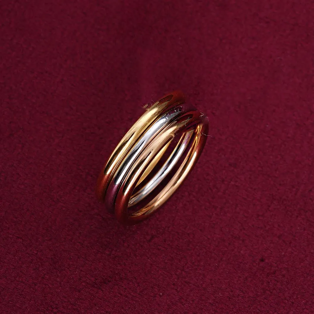 Mixed Metal Stacking Ring