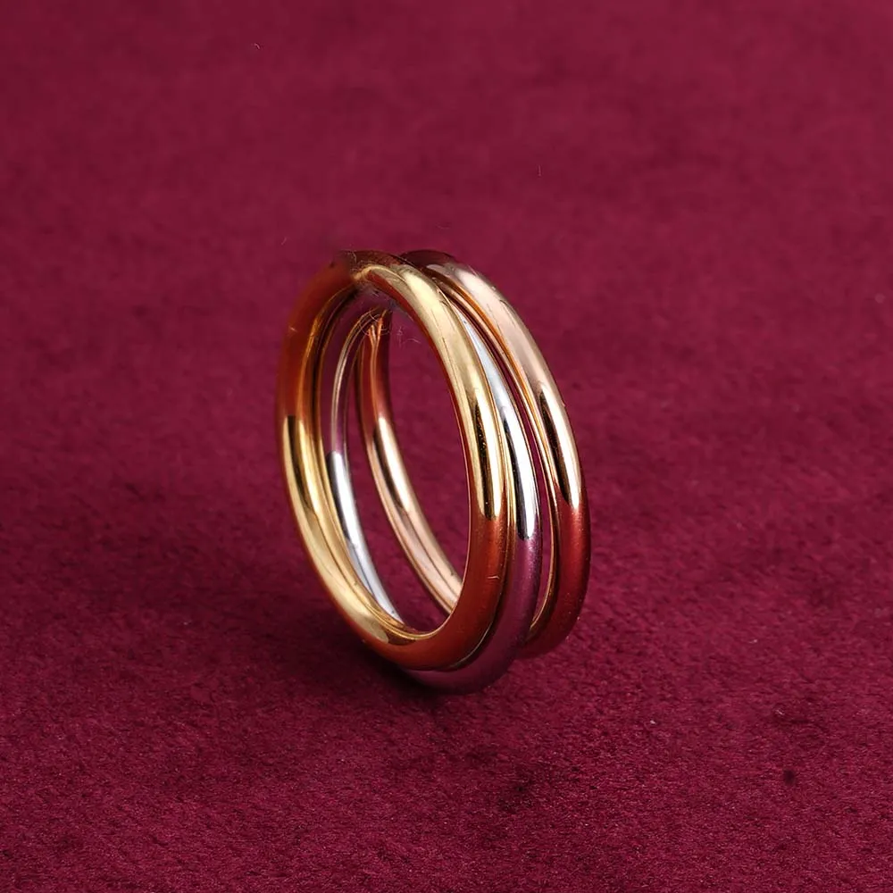 Mixed Metal Stacking Ring