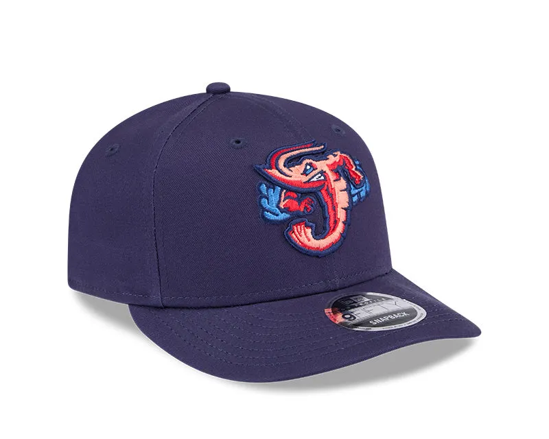 New Era Men's MiLB Jacksonville Jumbo Shrimp LP 9FIFTY Cap