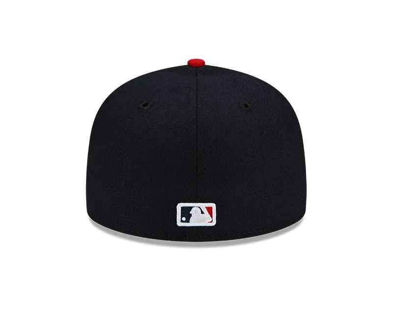 New Era Men's MLB AC 59FIFTY Cleveland Guardians Home Fitted Cap