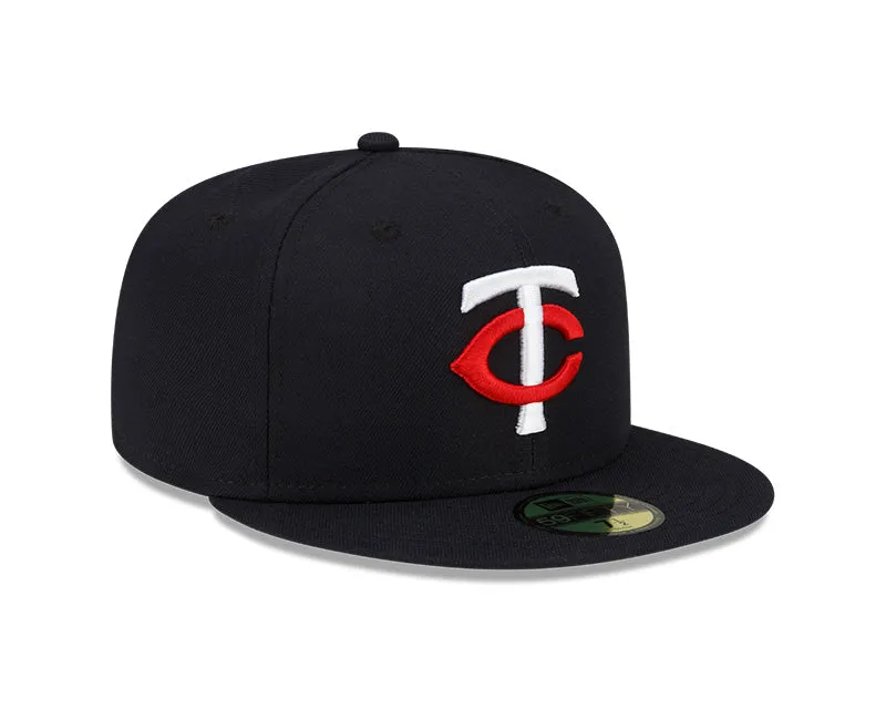 New Era Men's MLB AC 59FIFTY Minnesota Twins Home Fitted Cap
