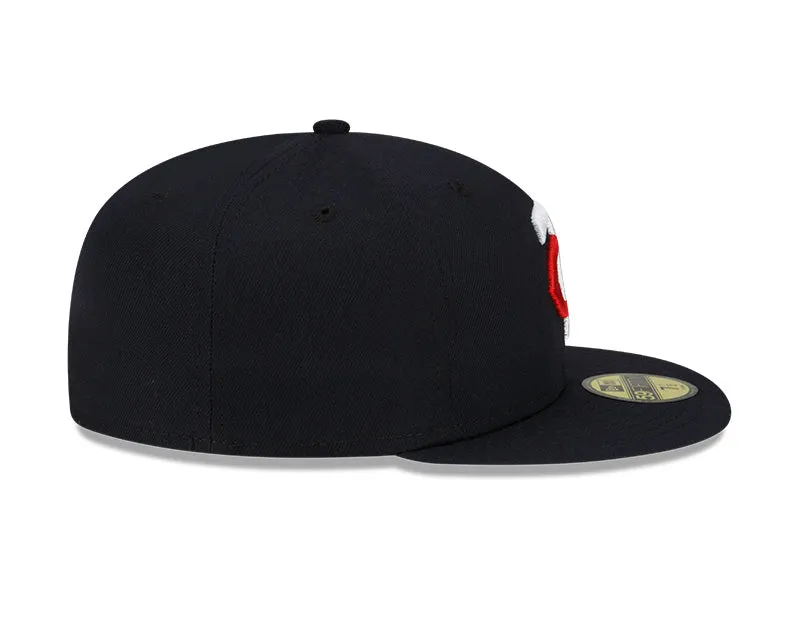 New Era Men's MLB AC 59FIFTY Minnesota Twins Home Fitted Cap