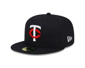 New Era Men's MLB AC 59FIFTY Minnesota Twins Home Fitted Cap