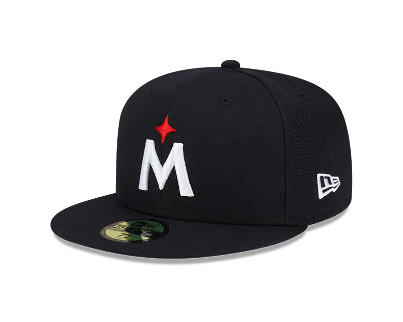 New Era Men's MLB AC 59FIFTY Minnesota Twins Road Fitted Cap