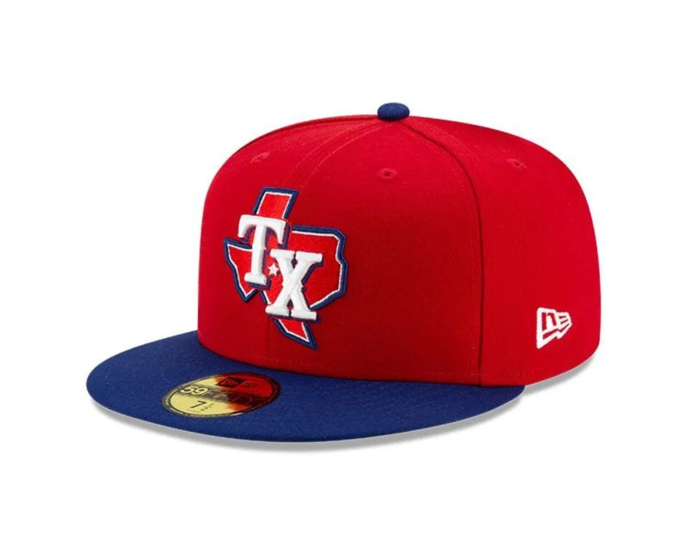 New Era Men's MLB AC 59FIFTY Texas Rangers Alternate3 Fitted Cap