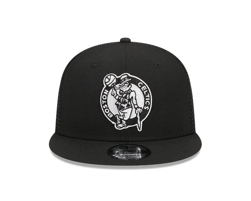 New Era Men's NBA Boston Celtics 9FIFTY Trucker Cap
