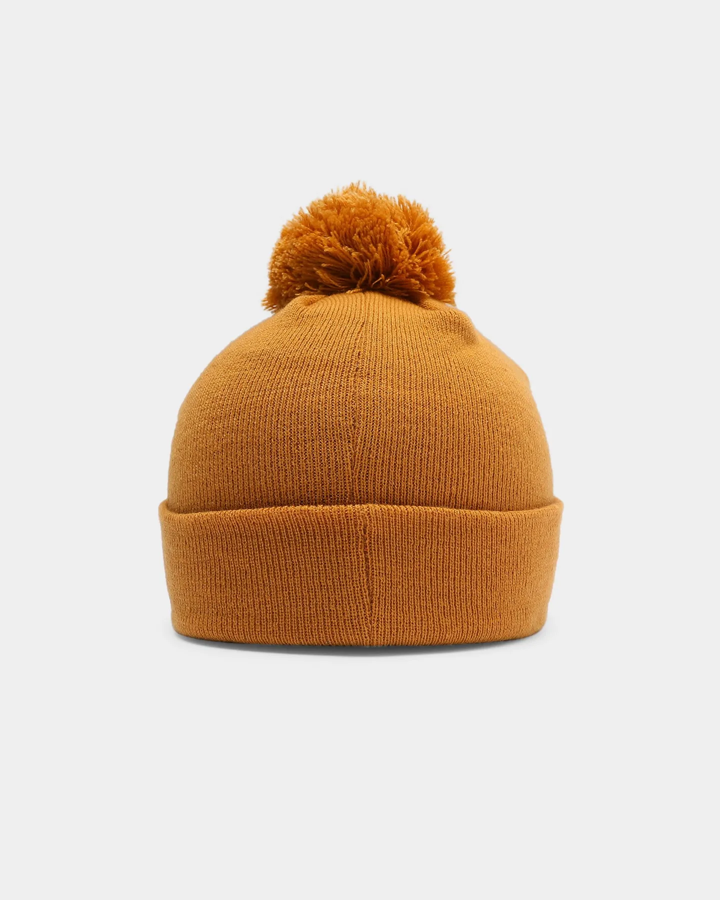 New Era New York Yankees Pom Knit Beanie Wheat