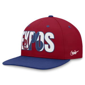 Nike Men's MLB Montreal Expos Pro Coop FB Snapback Cap