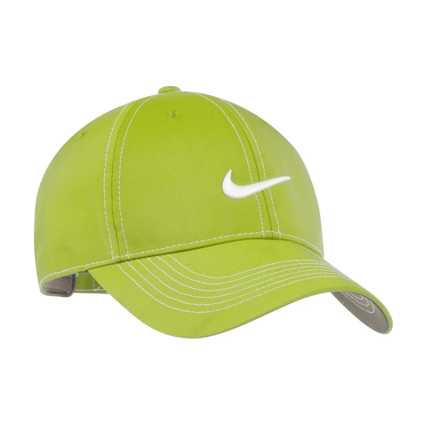 Nike Vivid Green Swoosh Front Cap