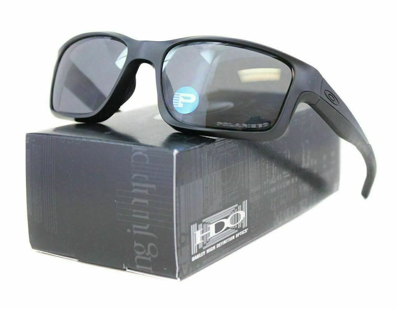 Oakley Chainlink Matte Black Grey Polarized Lens Sunglasses (OO9247-15) - Ships Next Day!