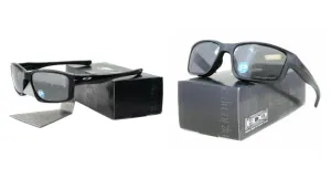 Oakley Polarized Chainlink Sunglasses (Matte or Shiny Black) - Ships Quick!