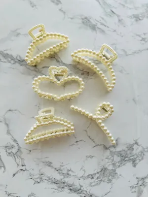 Pearl Hair Clips
