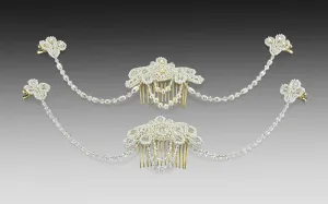 Pearl Swag Hairpiece