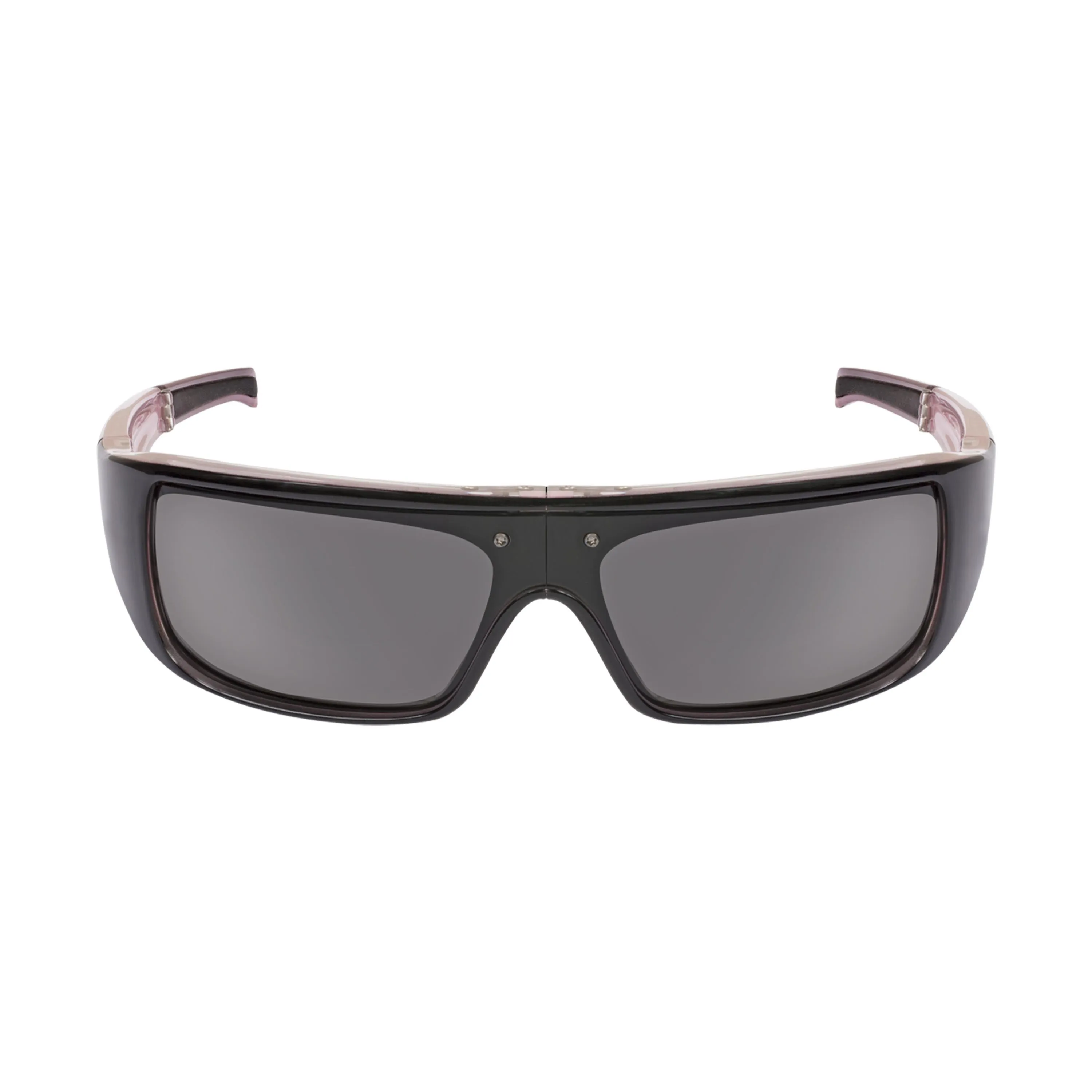 POPGEAR | Polarized, Gloss Black/Pink Crystal, Gray Lens, Small