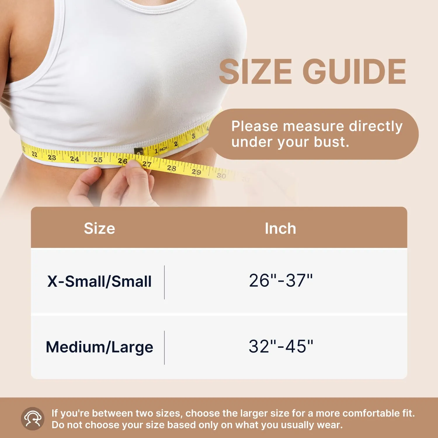 Posture Corrector for Women and Men: Improve Posture Correct Hunchback Slouching Invisible Under Clothes - Adjustable Lightweight Upper Back Brace for Neck Shoulder & Upper Back Pain Relief (XS/S Under Bust 26"-37")